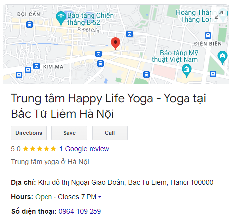 Trung tâm Happy Life Yoga - Yoga tại Bắc Từ Liêm Hà Nội