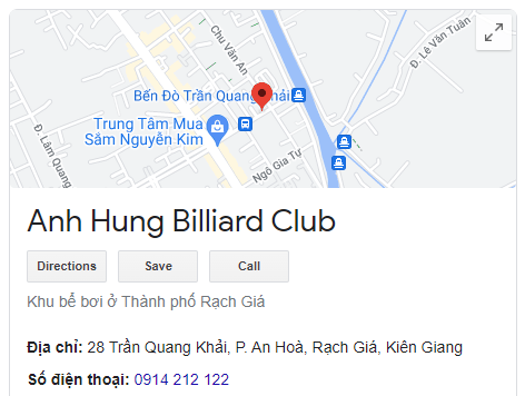 Anh Hung Billiard Club