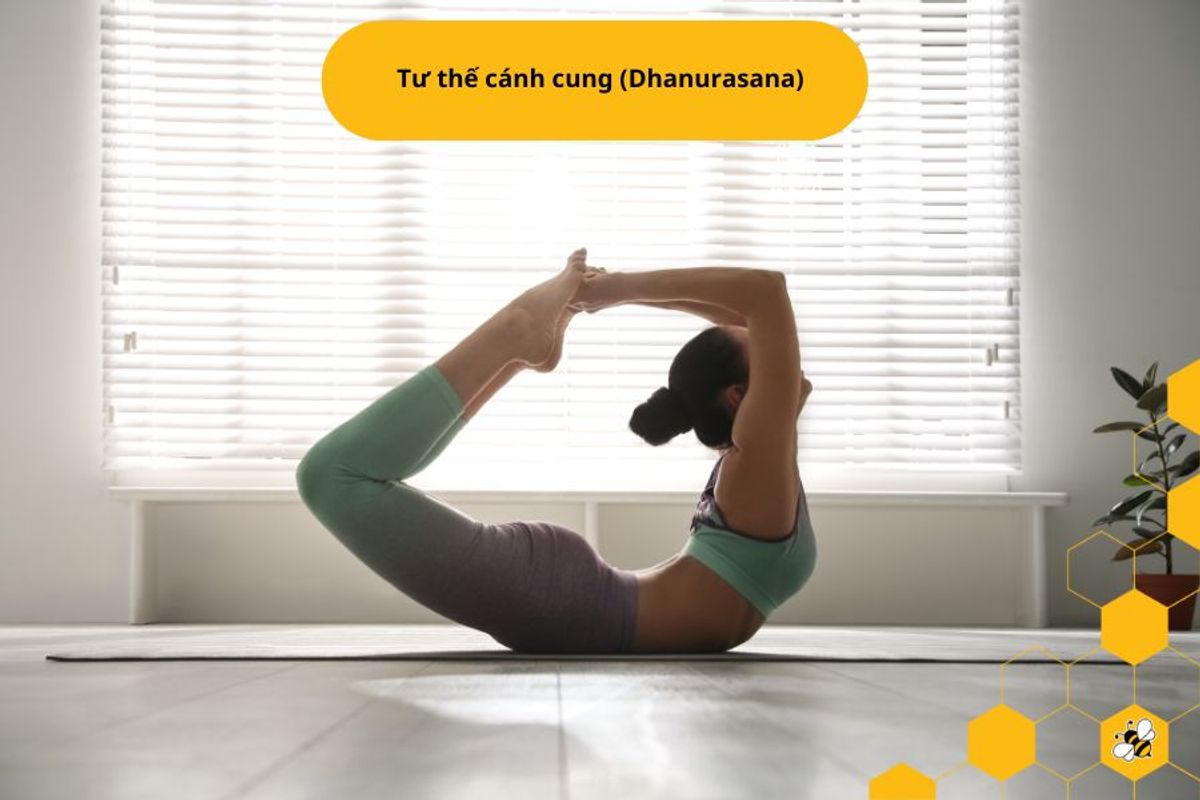 Tư thế cánh cung (Dhanurasana)