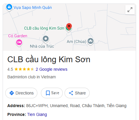 CLB cầu lông Kim Sơn