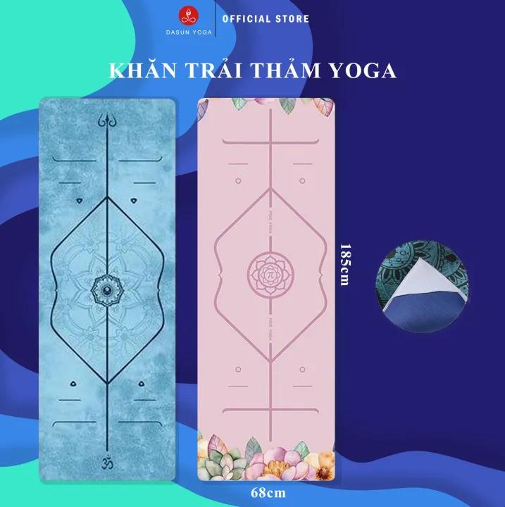Khăn trải thảm tập Yoga Định tuyến PIDO Cao Cấp(NEW)