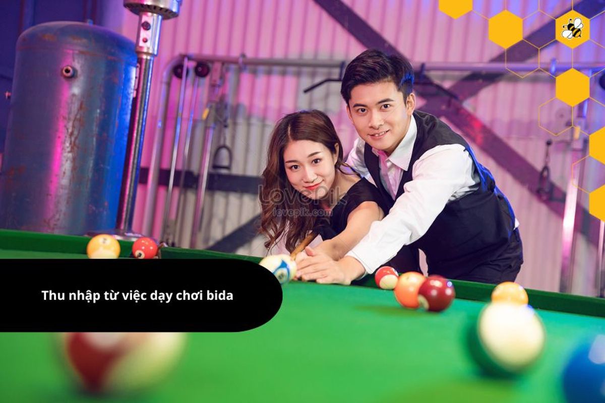 Thu nhập từ việc dạy chơi bida