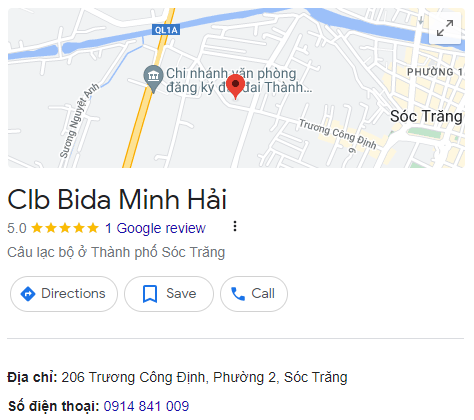 Clb Bida Minh Hải