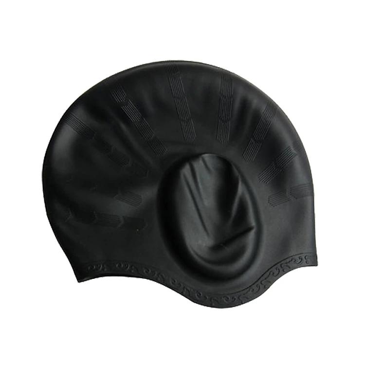 Nón bơi mũ bơi Silicon che tai CQ (Dòng cao cấp)