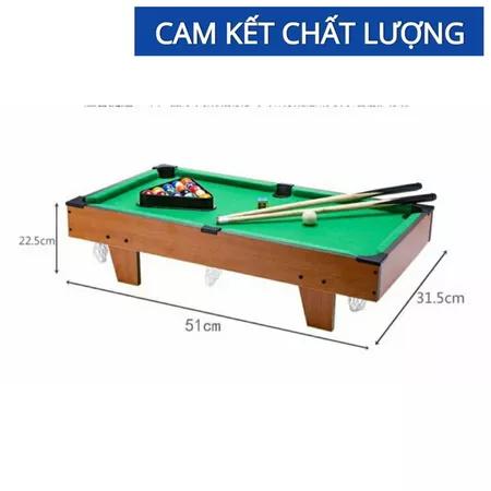 Bàn Bi A, Bi Da, BiDa Mini Gỗ Cho Trê Em Dài 51cm