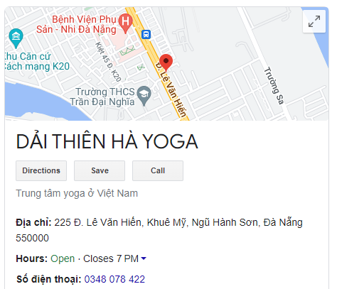 DẢI THIÊN HÀ YOGA