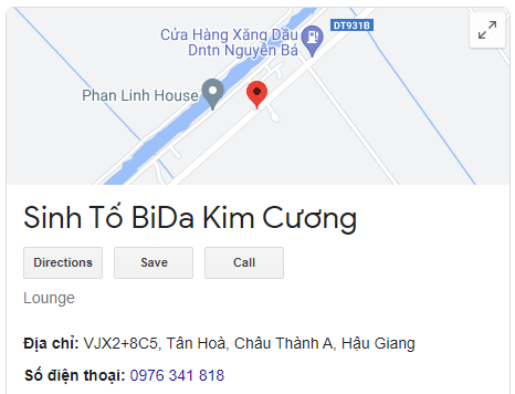 Sinh Tố BiDa Kim Cương