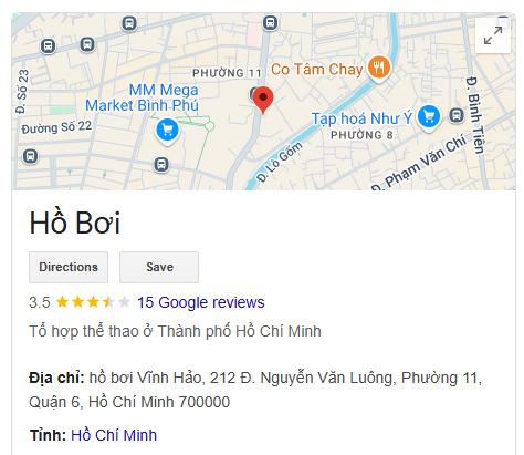 Hồ Bơi