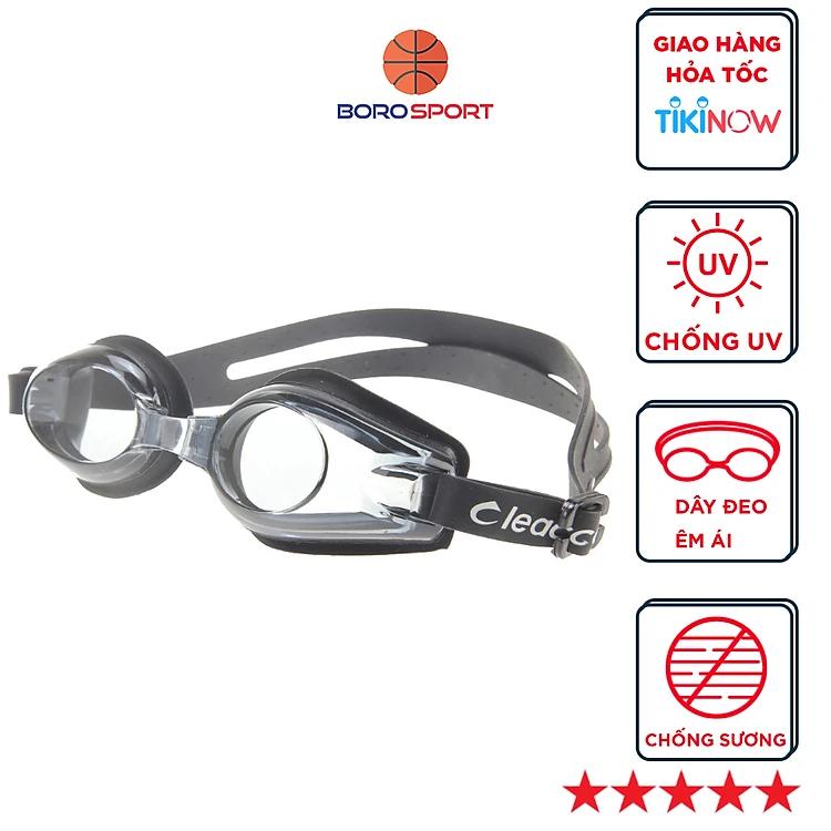 Kính Bơi Giá Tốt Kiếng Bơi Chính Hãng Chống Sương Đệm Mắt Cao Su Dây Đeo Êm Ái Cleacco SG8100 Boro Sport