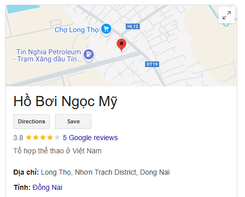 Hồ Bơi Ngọc Mỹ