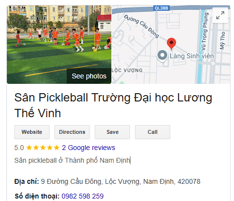 Sân Pickleball Trường Đại học Lương Thế Vinh