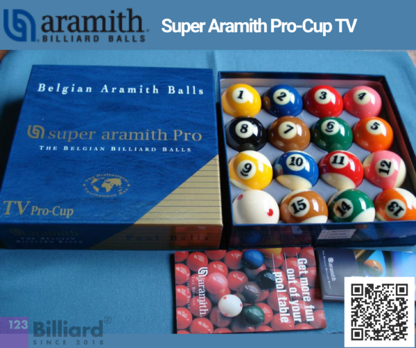 Bi bida lỗ Super Aramith Pro-Cup TV
