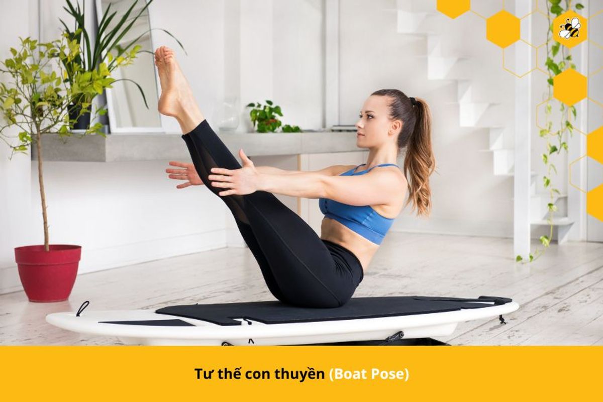 Tư thế con thuyền (Boat Pose)