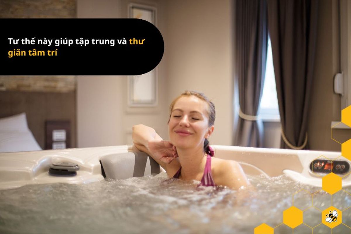 Tư thế này giúp tập trung và thư giãn tâm trí