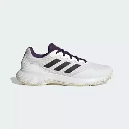 adidas Tennis Gamecourt 2.0 Tennis Shoes Men White JS1949