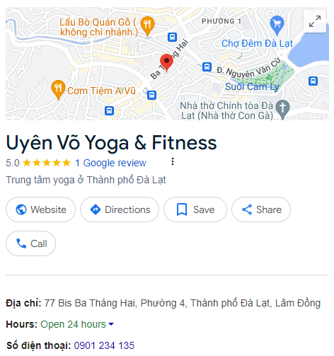 Uyên Võ Yoga & Fitness