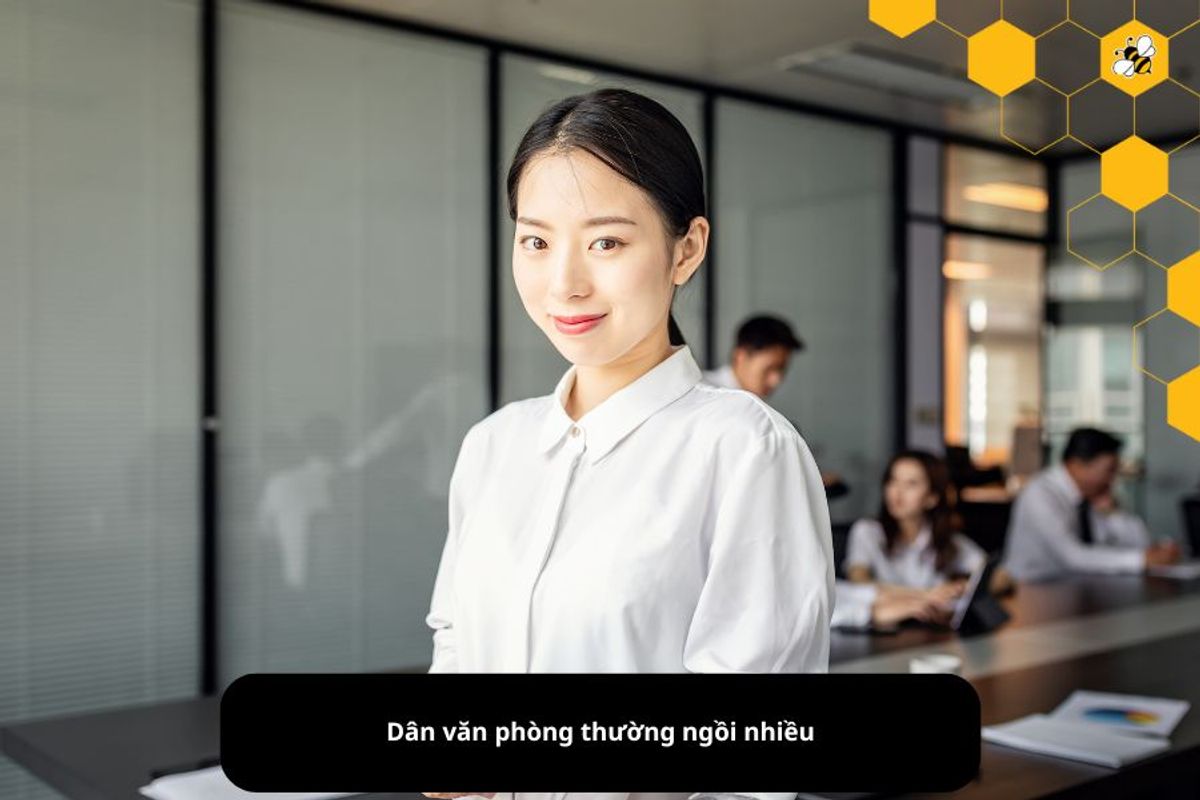 Dân văn phòng thường ngồi nhiều