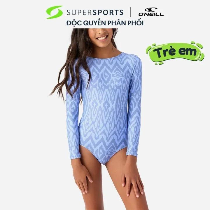 Bộ Đồ Bơi Bé Gái O'Neill Isabella Ikat Twist Back Surf - Xanh Dương