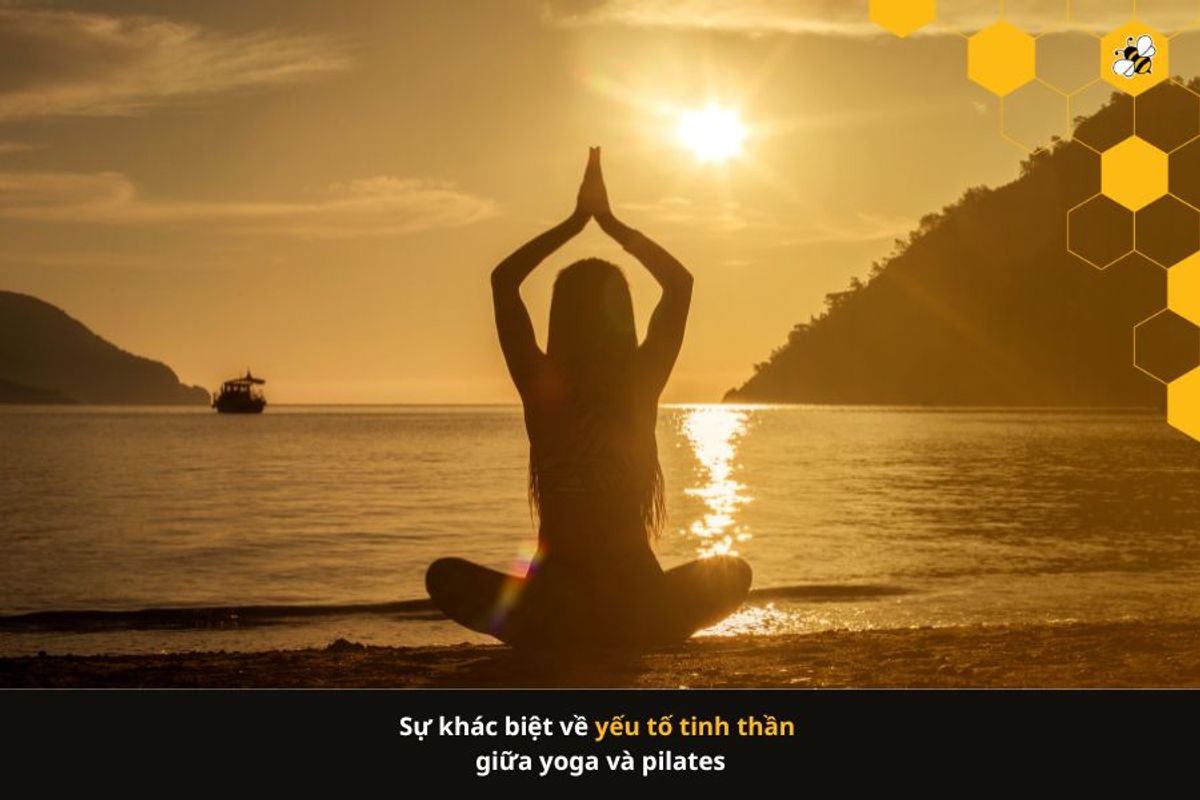 Sự khác biệt về yếu tố tinh thần  giữa yoga và pilates