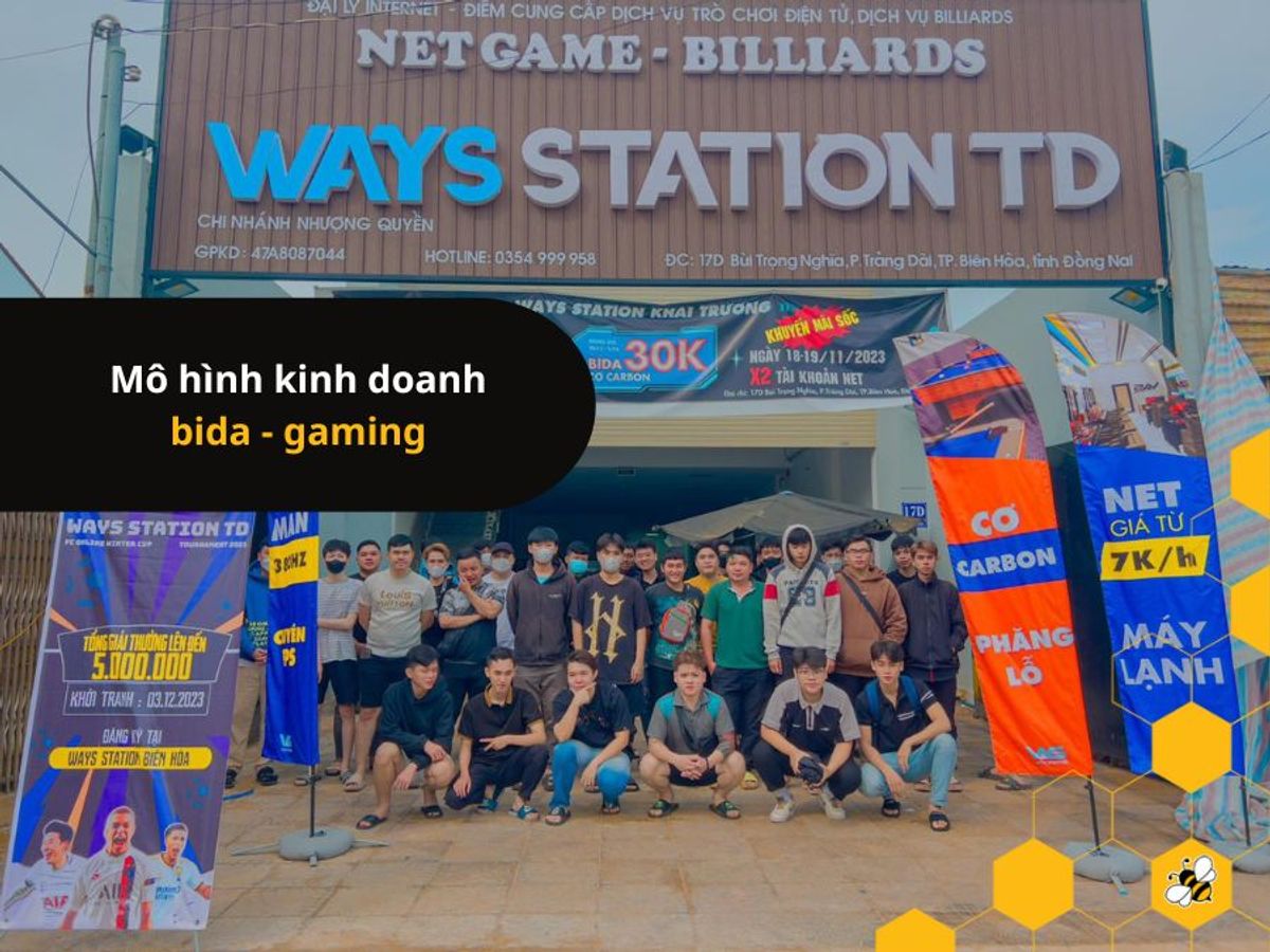 Mô hình kinh doanh bida - game