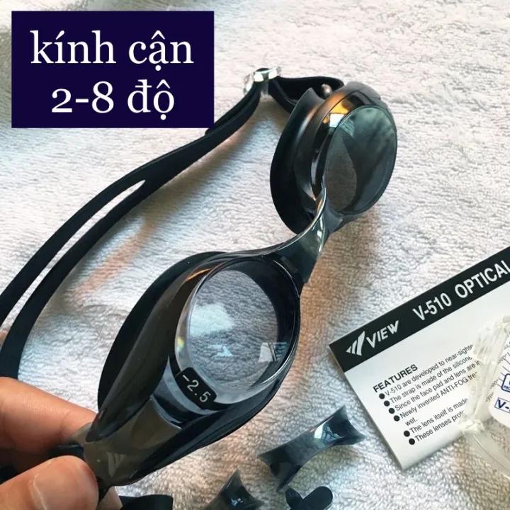 Kính bơi cận VIEW V510 hàng Nhật bao check mã, kính bơi có độ - LYLYSPORTS