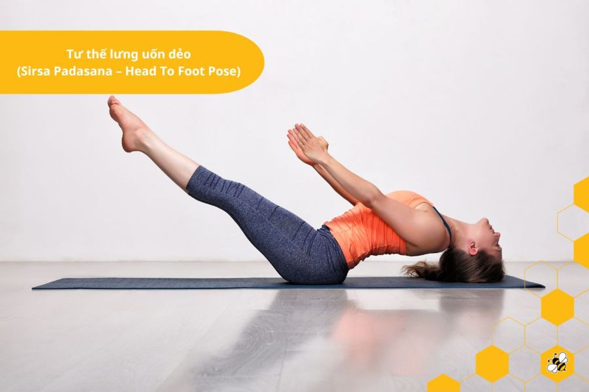 Tư thế lưng uốn dẻo (Sirsa Padasana – Head To Foot Pose)