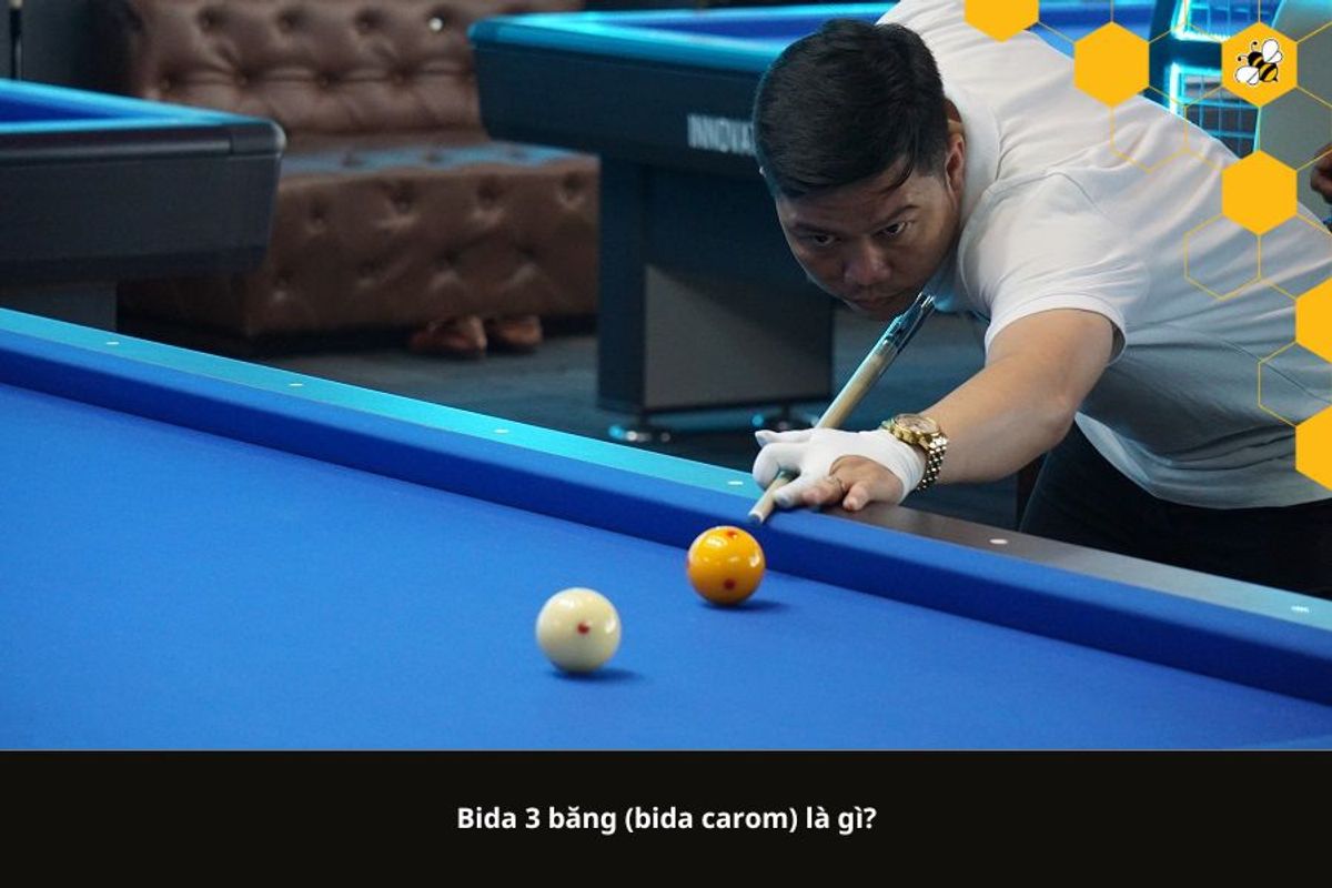 Bida 3 băng (bida carom) là gì?