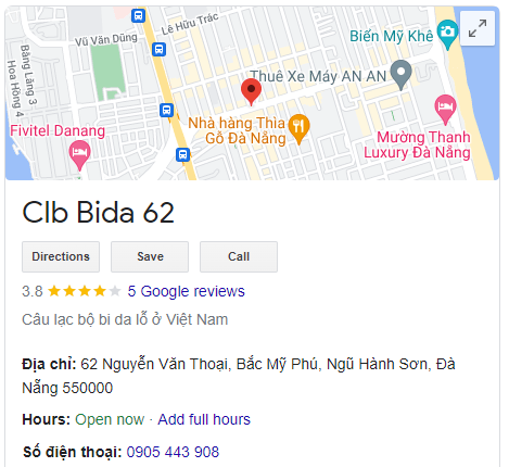 Clb Bida 62