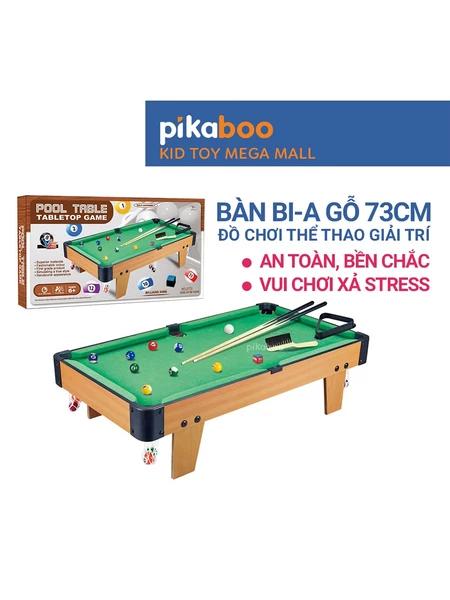 Đồ chơi thể thao bàn bi a Pikaboo mini cho bé chất cao cấp an toàn giúp bé vận động phát triển