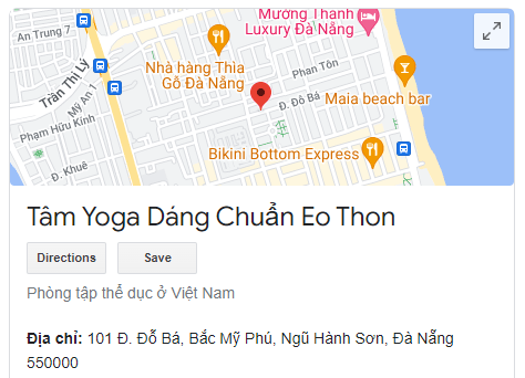 Tâm Yoga Dáng Chuẩn Eo Thon