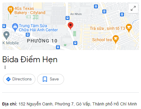 Bida Điểm Hẹn