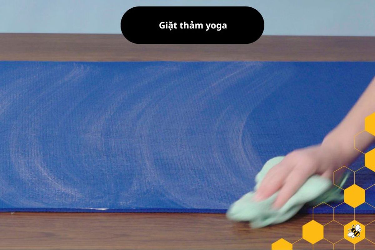 Giặt thảm yoga