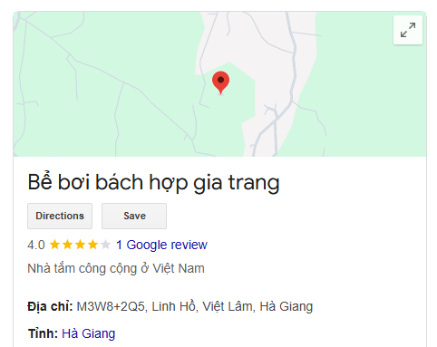 Bể bơi bách hợp gia trang