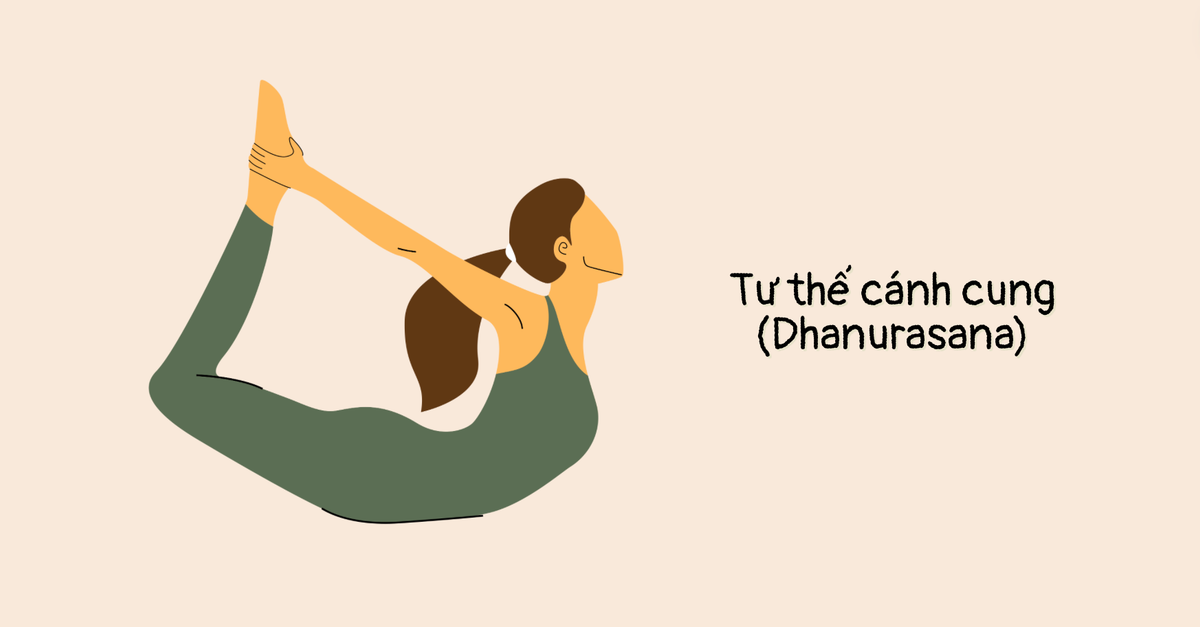 Tư thế cánh cung (Dhanurasana)