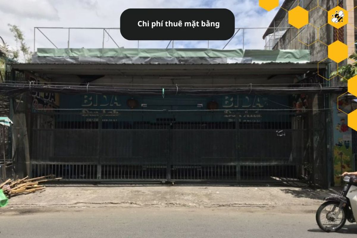 Chi phí thuê mặt bằng
