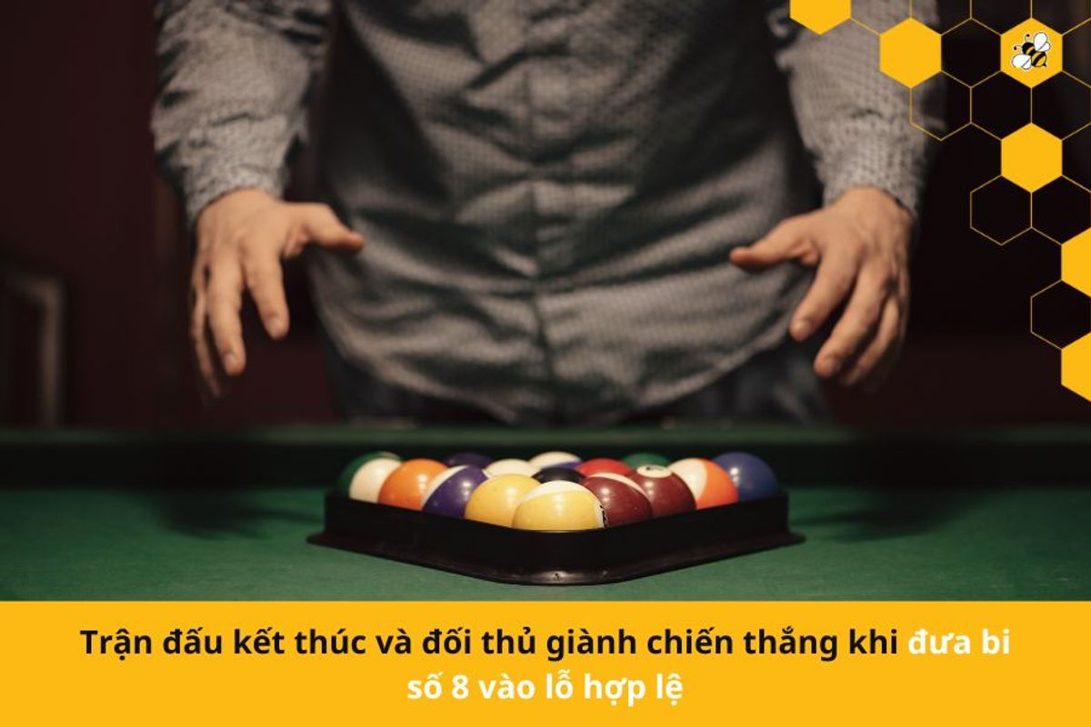 Trận đấu kết thúc và đối thủ giành chiến thắng