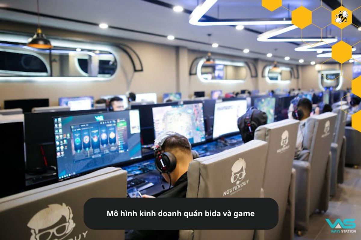 Mô hình kinh doanh quán bida và game