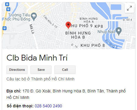 Clb Bida Minh Trí