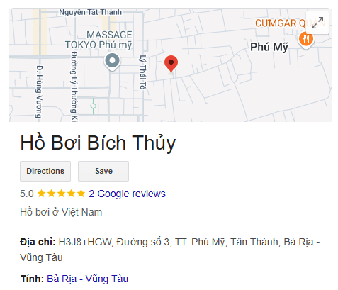 Hồ Bơi Bích Thủy