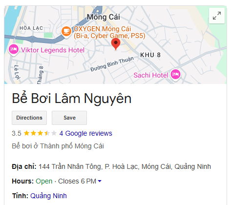 Bể Bơi Lâm Nguyên