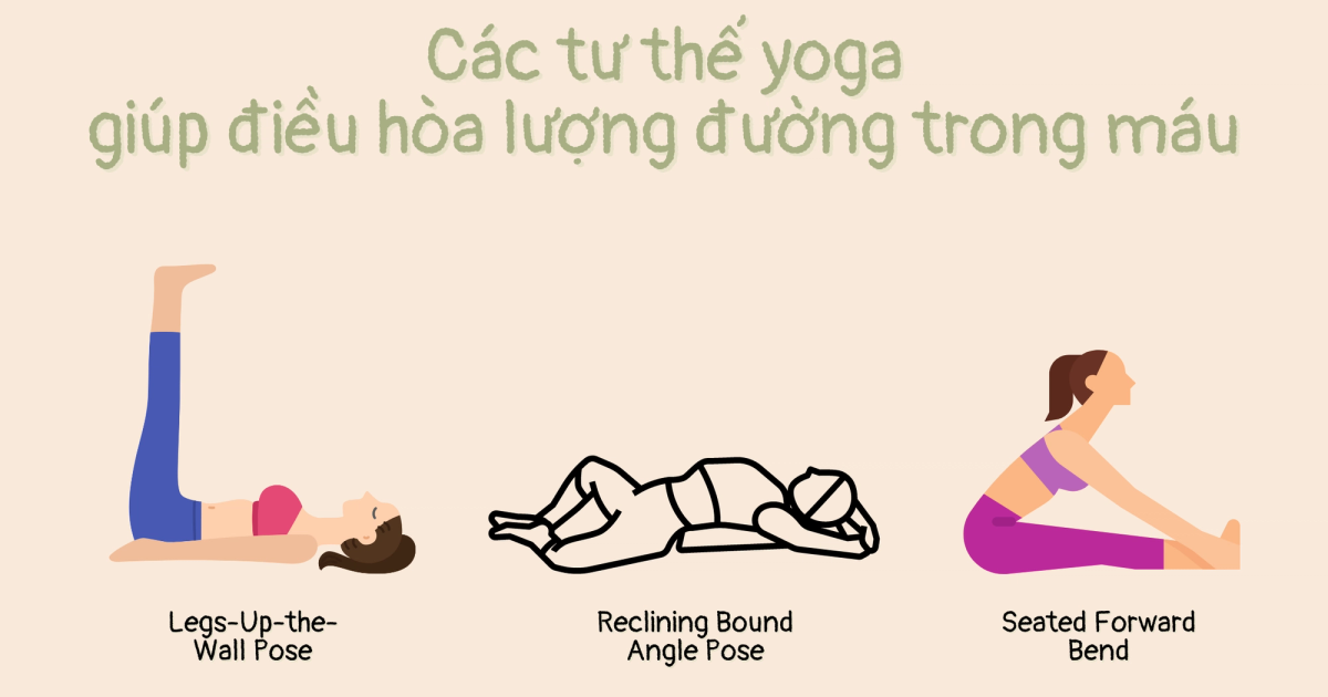 Các tư thế yoga giúp điều hòa lượng đường trong máu