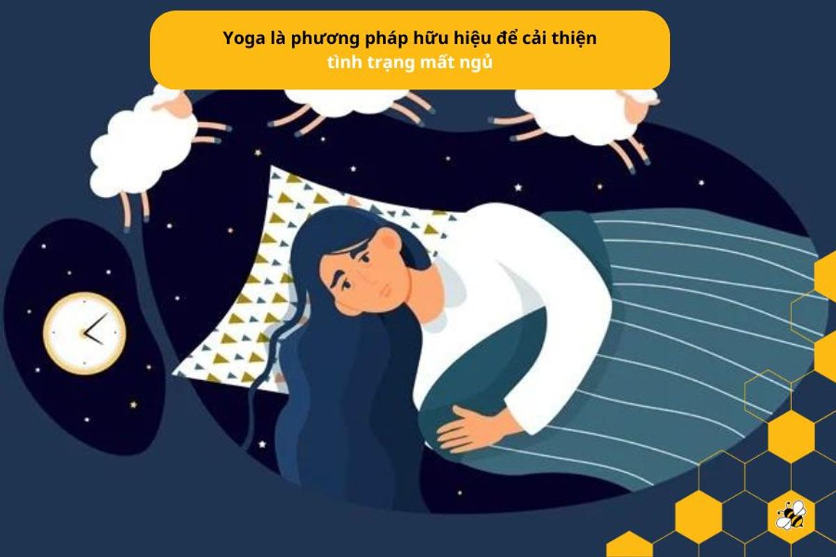 Yoga là phương pháp hữu hiệu để cải thiện tình trạng mất ngủ