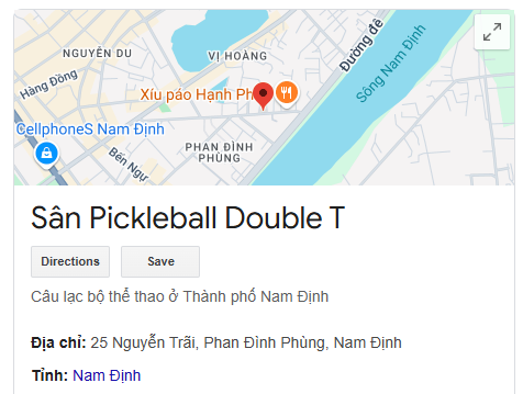 Sân Pickleball Double T