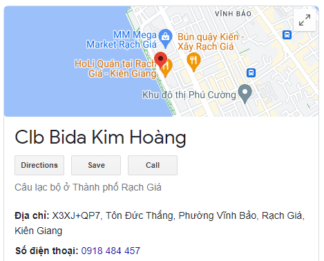 Clb Bida Kim Hoàng