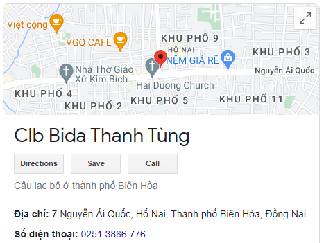 Clb Bida Thanh Tùng