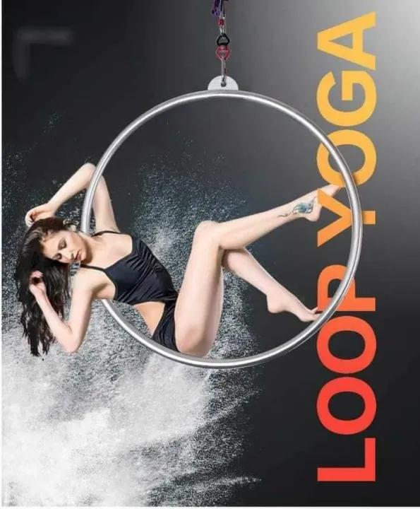 Vòng tập Yoga bay Aerial lyra hoop