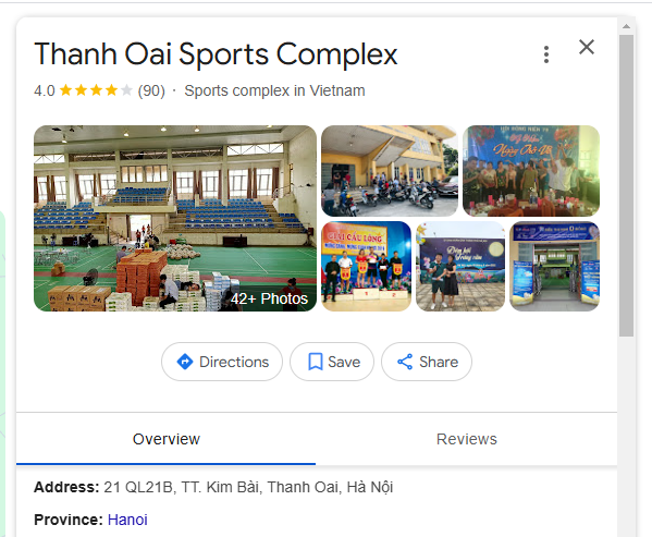 Thanh Oai Sports Complex