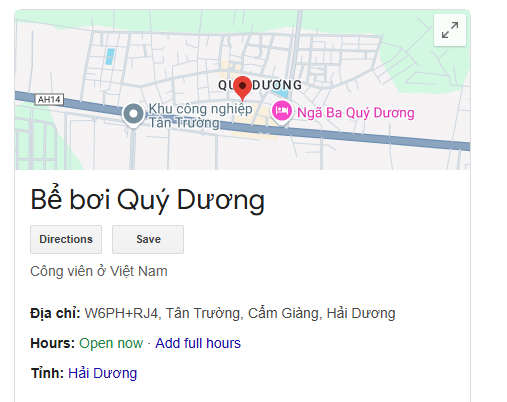 Bể bơi Quý Dương