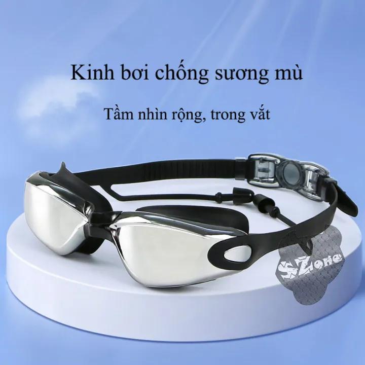Kính Bơi Cận ( 1.5 - 8 độ ) Chống TRẦY, Chống UV, Chống Hấp Hơi