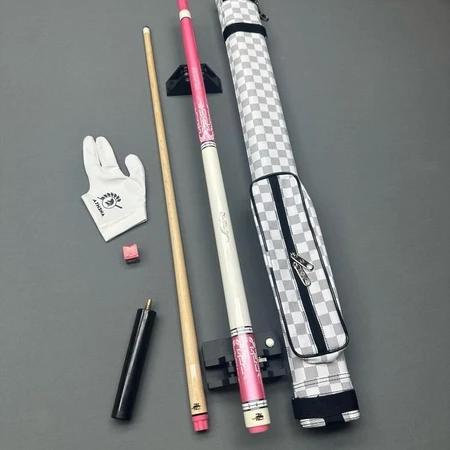 [16CN] Cơ bida lỗ mộc preoai BLACKPINK Kèm nối chuôi, màu bao da tự chọn kt